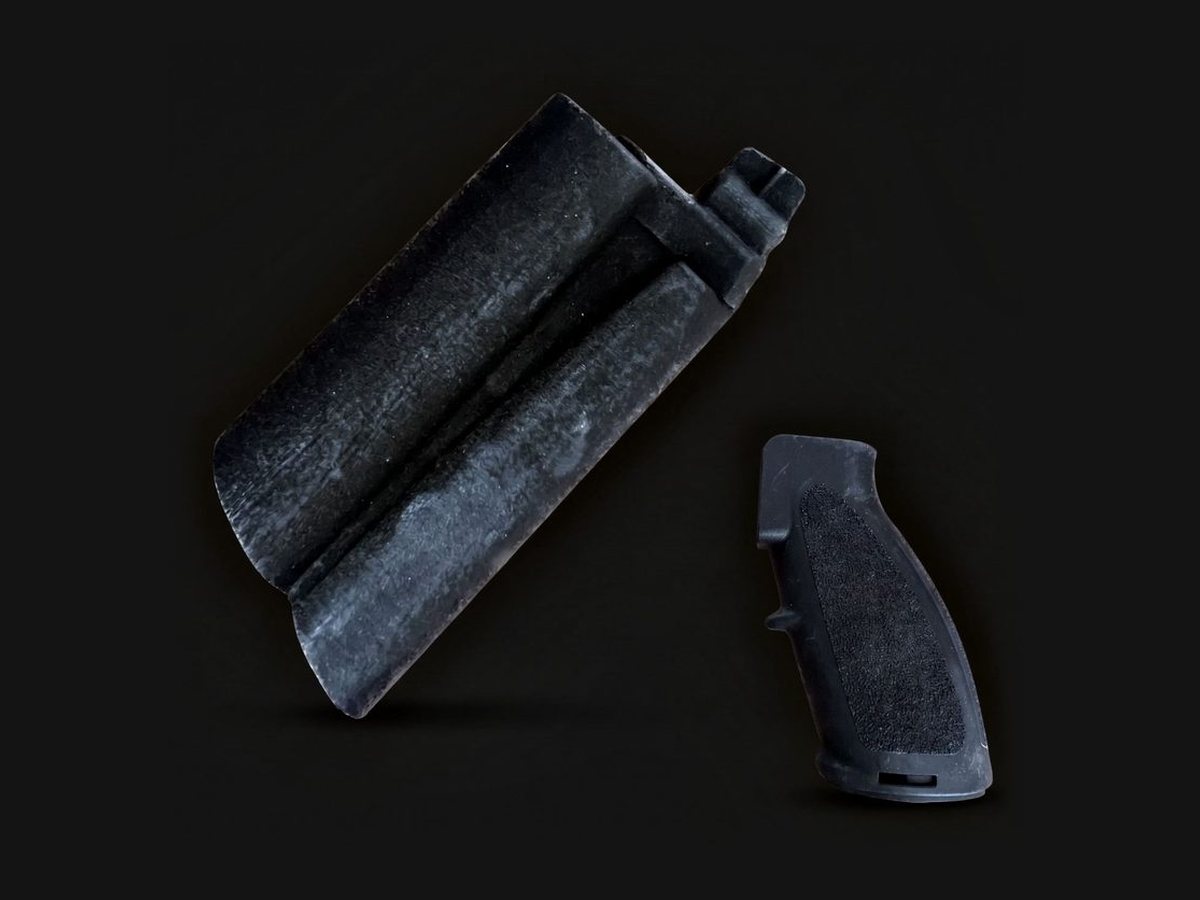 H and K 416 / M27 weapon shot counter tag